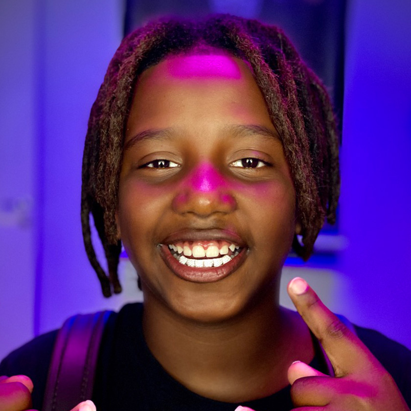 Grillz 6x Cravejado Prata - Imagem 2