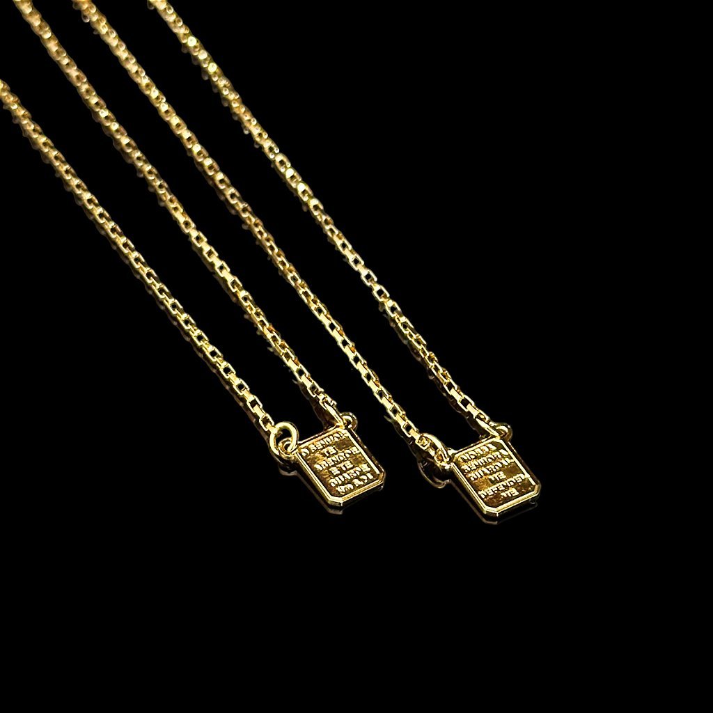 ESCAPULARIO - MEDALHA N.S.A/SAGRADO CORAÇAO -70CM- BANHADO A OURO 18K - Imagem 3