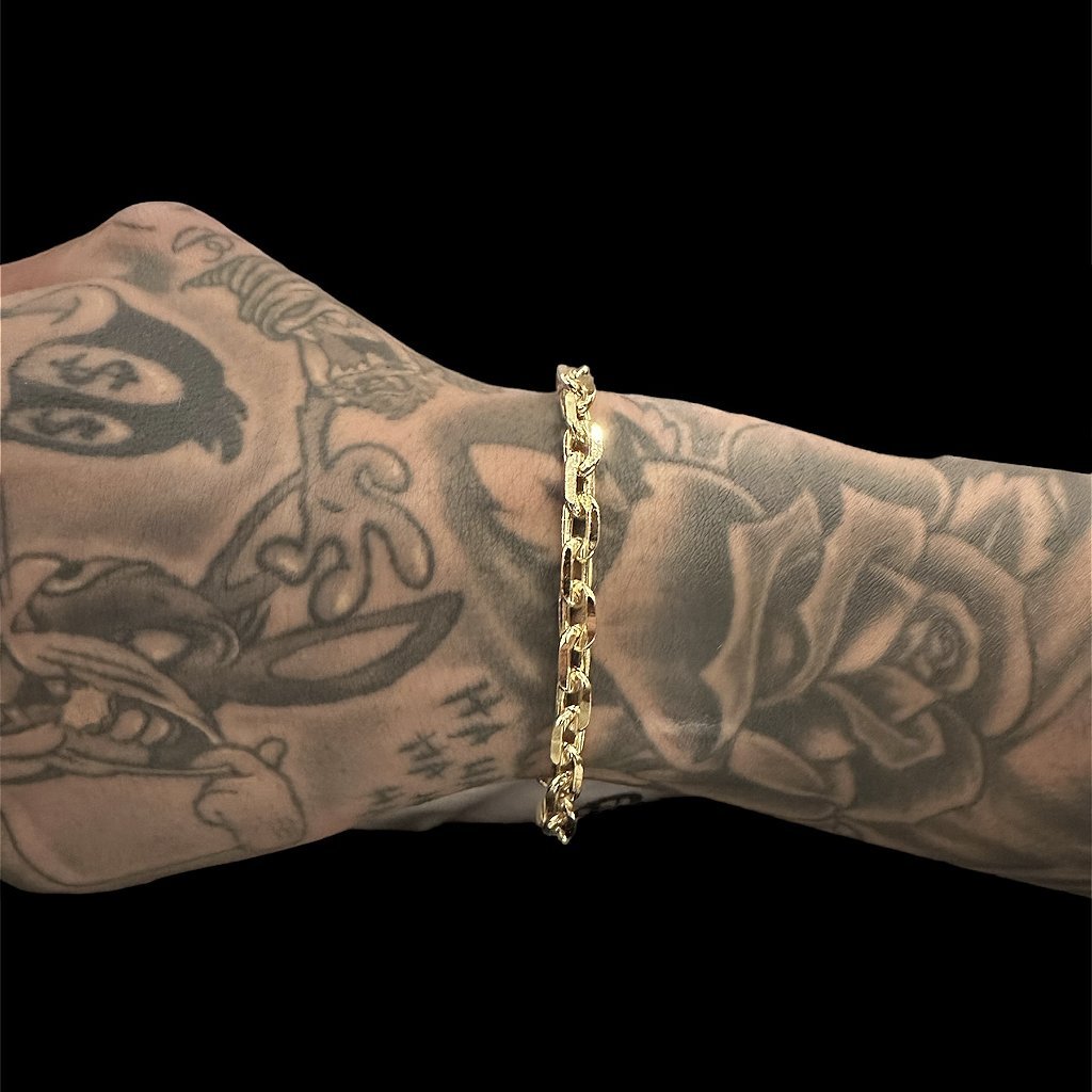 PULSEIRA CARTIER CADEADO 6MM - BANHADO A OURO 18K - Imagem 2